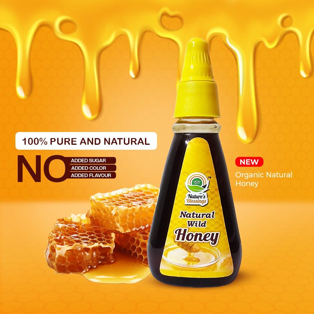 organic wild honey from NATURE'S BLESSINGS